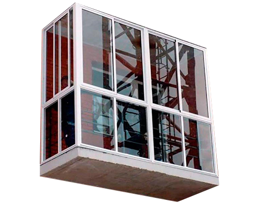 Алюминиевое остекление балконов в Муроме
